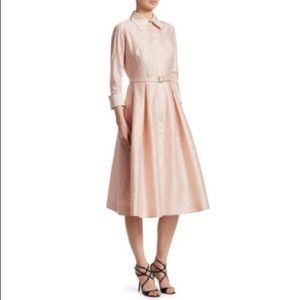 Teri Jon Pale Pink Dress NWT